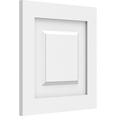 Ekena Millwork Harrison Raised Panel Decorative Wall Panel, 14"W x 14"H x 5/8"P WALP14X14X062HAR